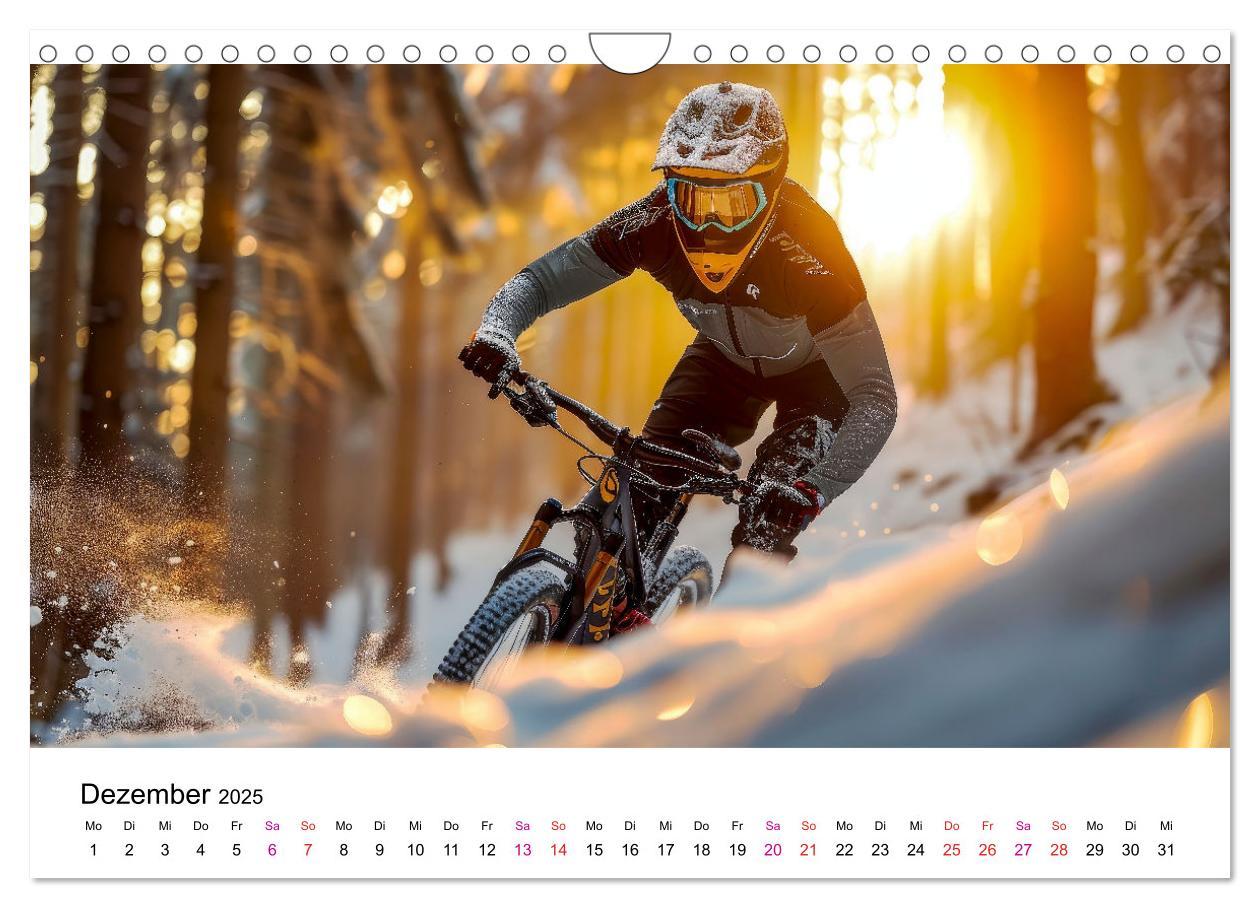 Bild: 9783457149843 | Mountainbike Erlebnisse (Wandkalender 2025 DIN A4 quer), CALVENDO...