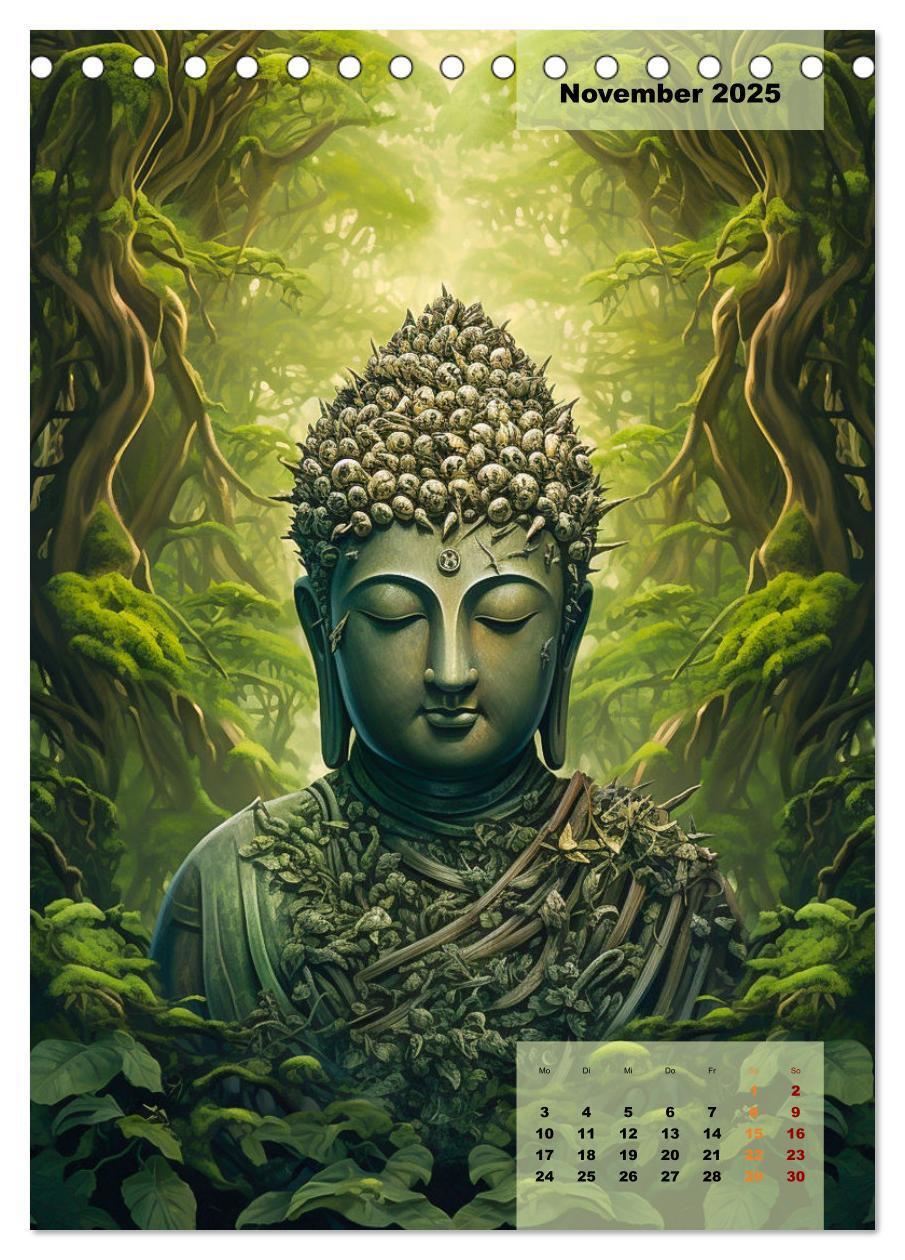 Bild: 9783435858088 | Jade Buddha - Finde die innere Mitte (Tischkalender 2025 DIN A5...