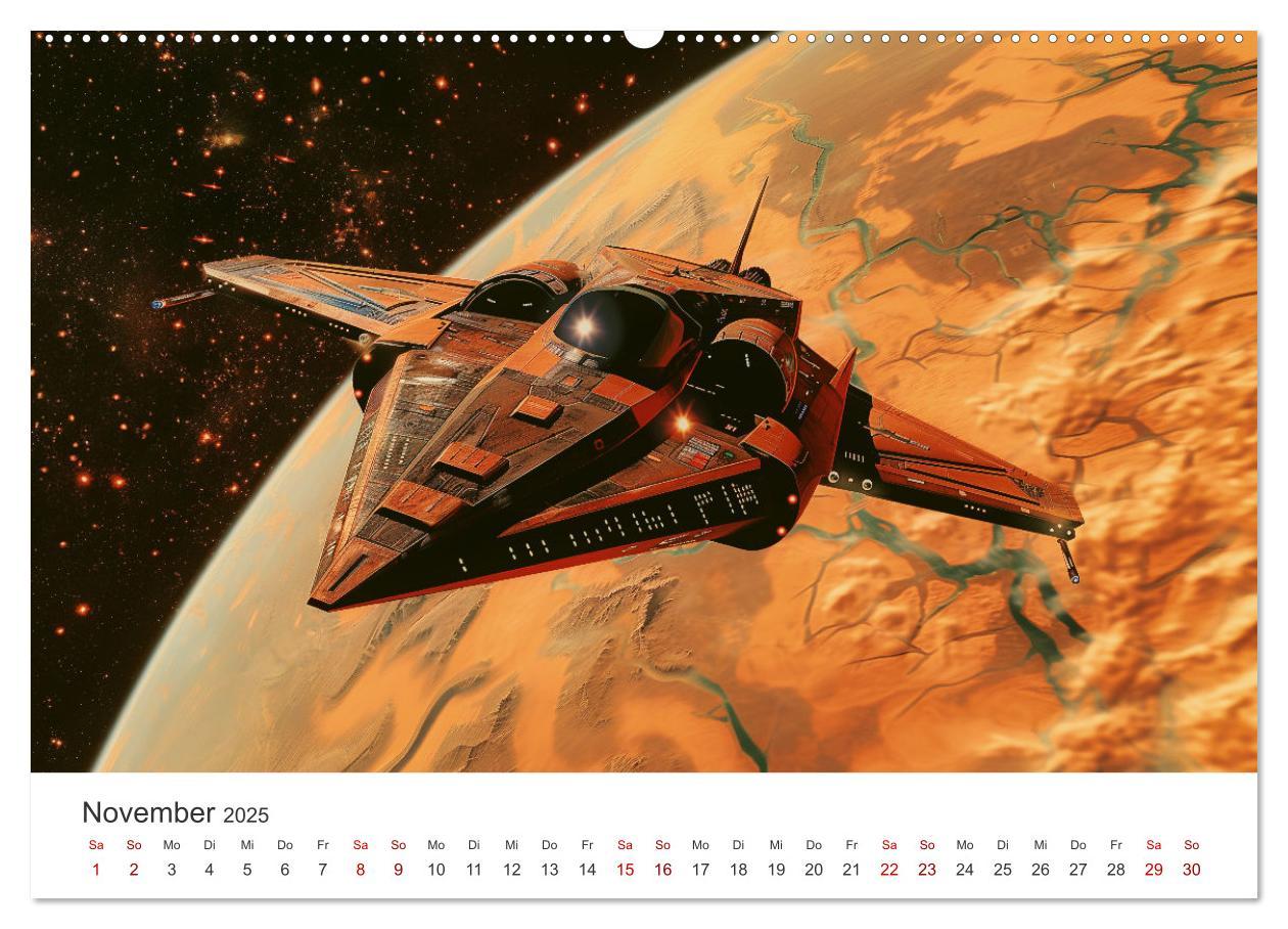 Bild: 9783383821080 | Sternenreisen - Ein kosmischer Kalender (Wandkalender 2025 DIN A2...