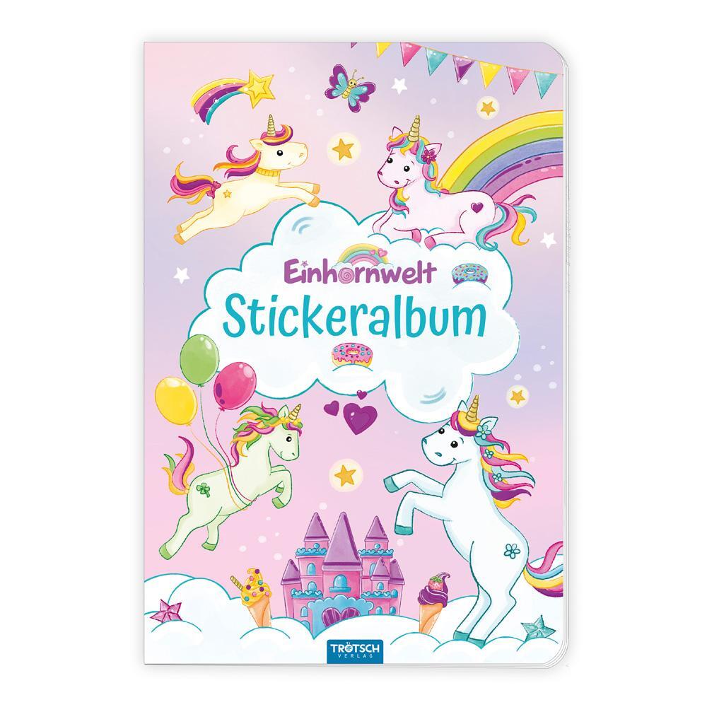 Cover: 4251901508089 | Trötsch Mein Stickeralbum Einhornwelt Stickerbuch | Album zum Sammeln