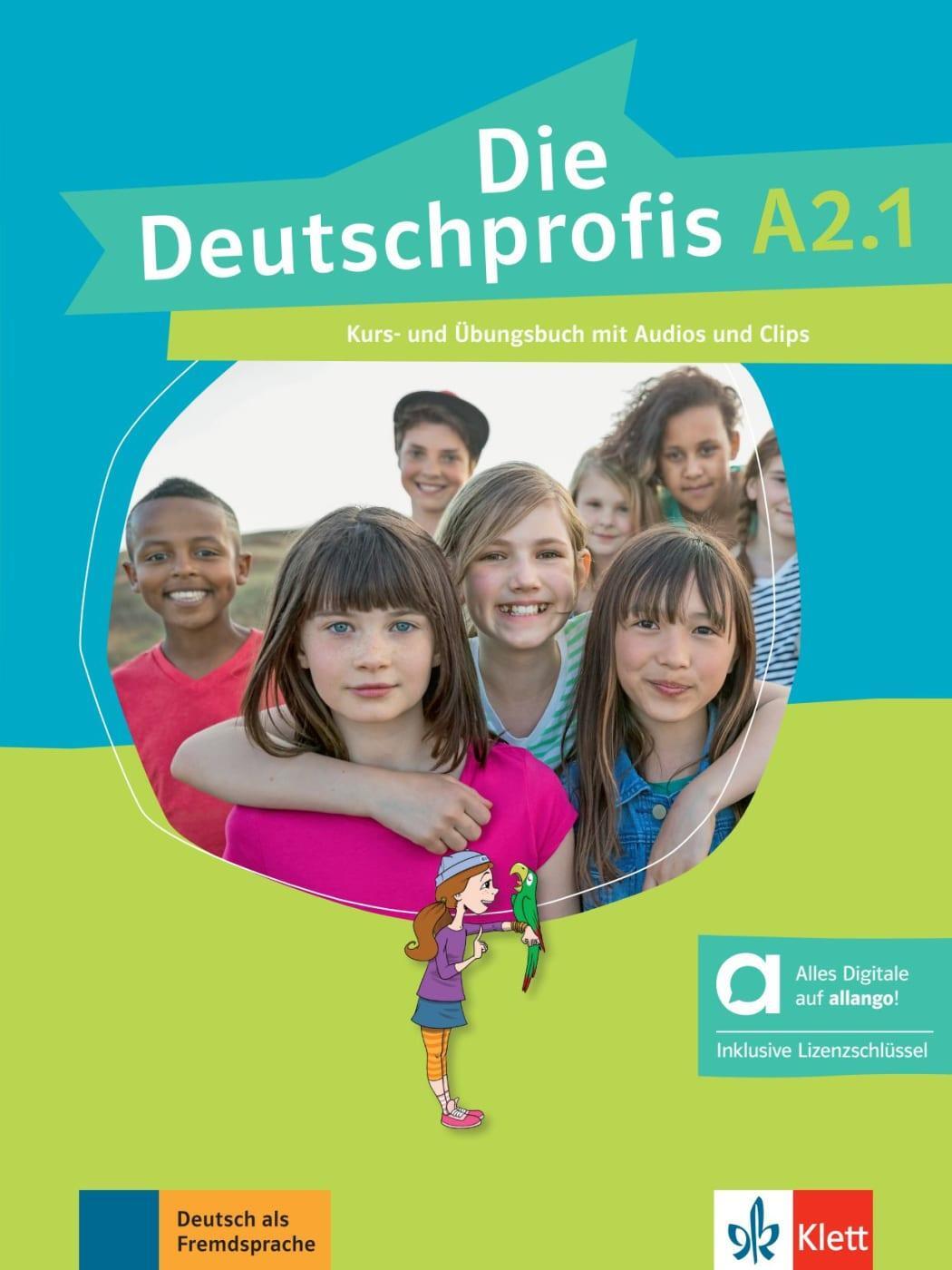 Cover: 9783126765534 | Die Deutschprofis A2.1 - Hybride Ausgabe allango. Kurs- und...