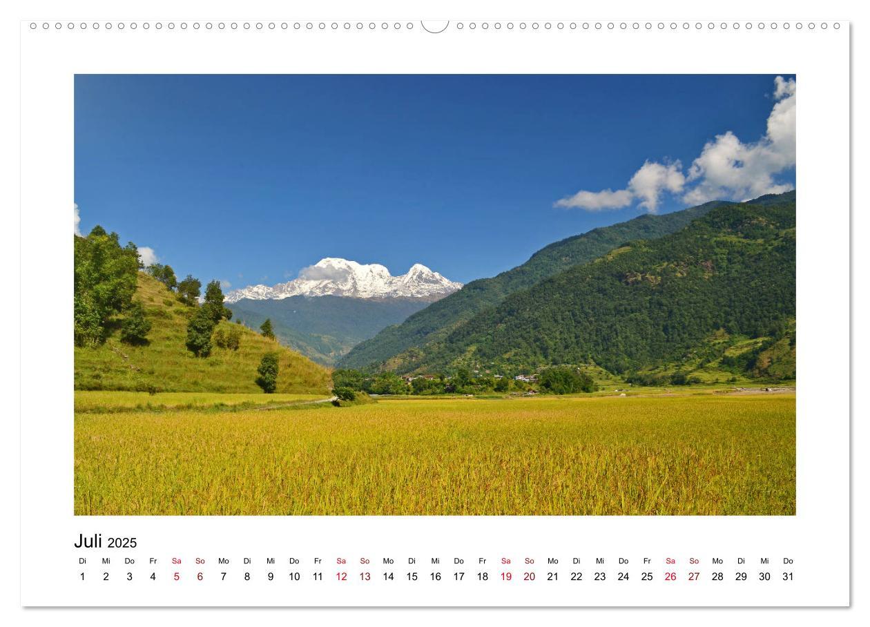 Bild: 9783435126774 | Nepal - Wanderparadies zwischen Annapurna &amp; Everest (Wandkalender...