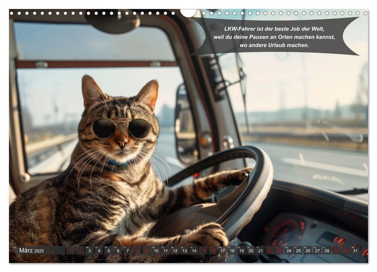 Bild: 9783457183236 | Tierisch lustige LKW-Fahrer (Wandkalender 2025 DIN A3 quer),...