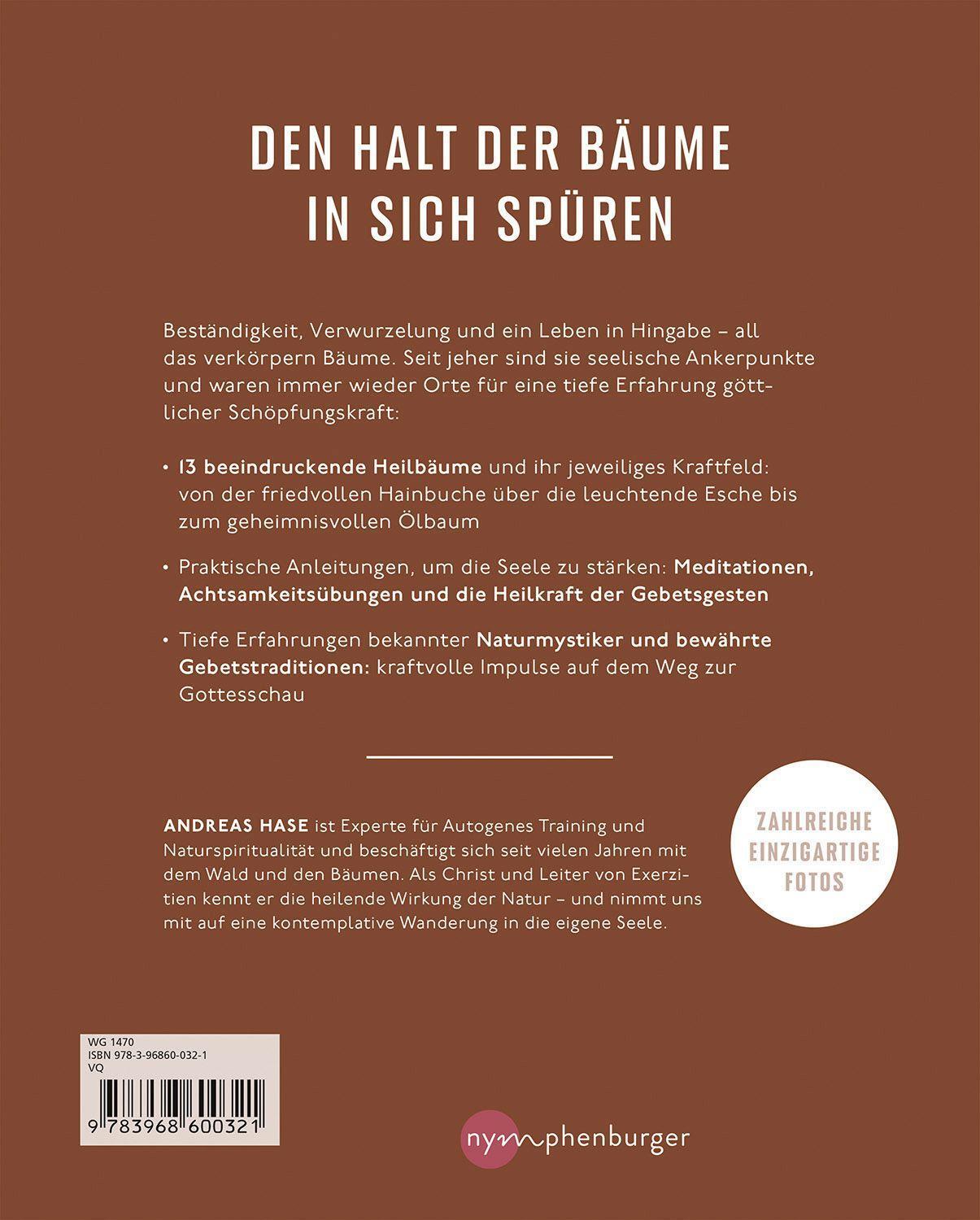 Bild: 9783968600321 | Bäume für die Seele | Naturmeditationen für Ruhe und Heilung | Hase