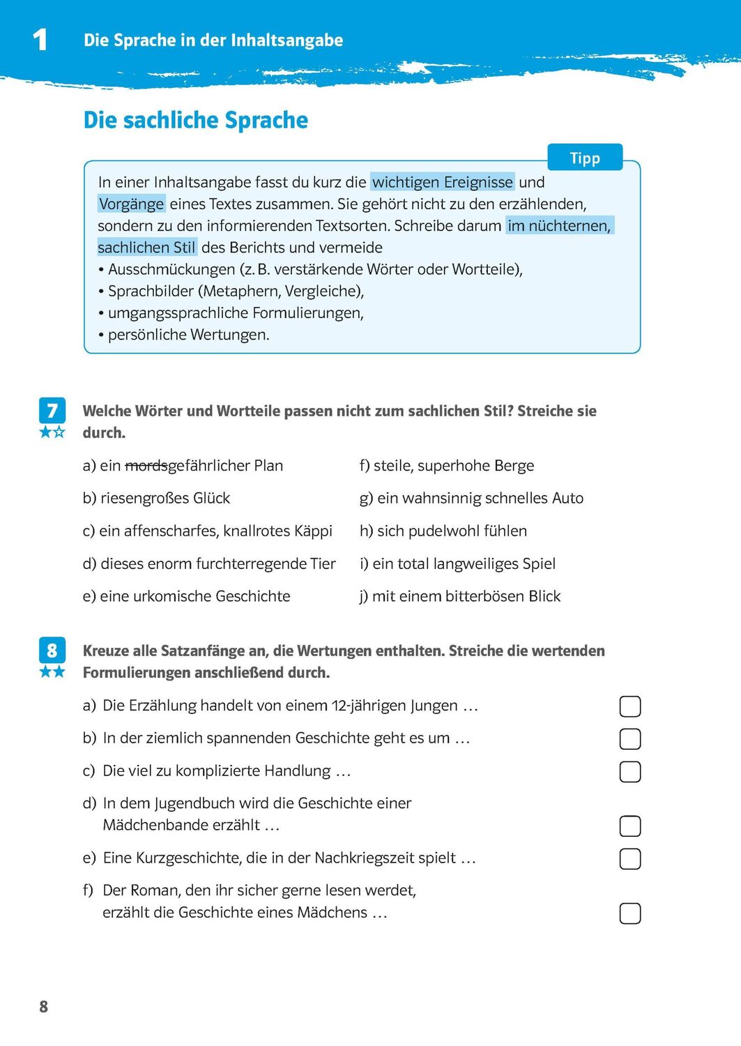 Bild: 9783129272992 | 10-Minuten-Training Deutsch Aufsatz Inhaltsangabe 6. - 8. Klasse