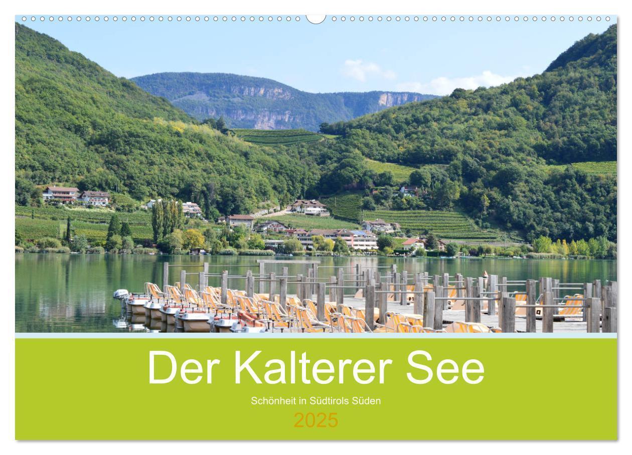 Cover: 9783435172283 | Der Kalterer See - Schönheit in Südtirols Süden (Wandkalender 2025...