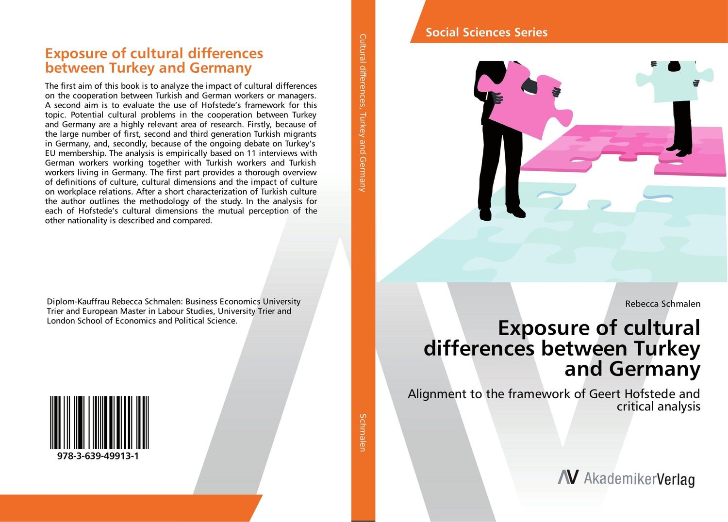 Cover: 9783639499131 | Exposure of cultural differences between Turkey and Germany | Schmalen