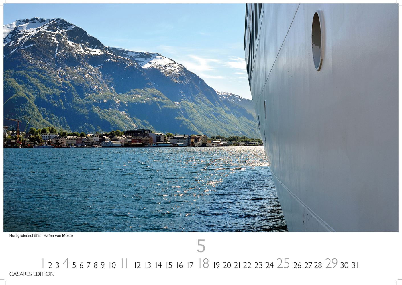 Bild: 9781835241974 | Hurtigruten 2025 S 24x35cm | Kalender | 14 S. | Deutsch | 2025