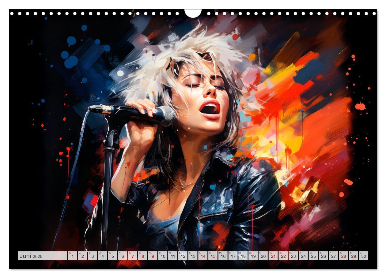 Bild: 9783383851841 | ROCK Spüre die grenzenlose Power (Wandkalender 2025 DIN A3 quer),...