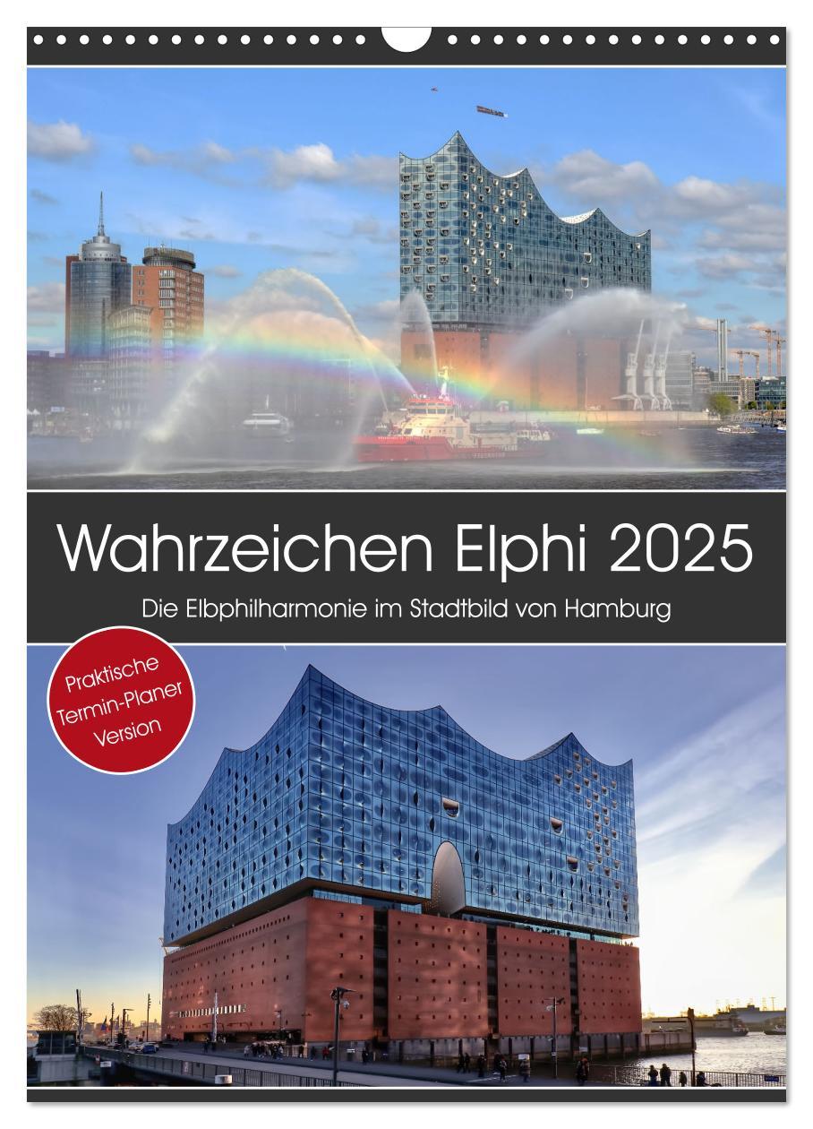 Cover: 9783435857555 | Wahrzeichen Elphi (Wandkalender 2025 DIN A3 hoch), CALVENDO...