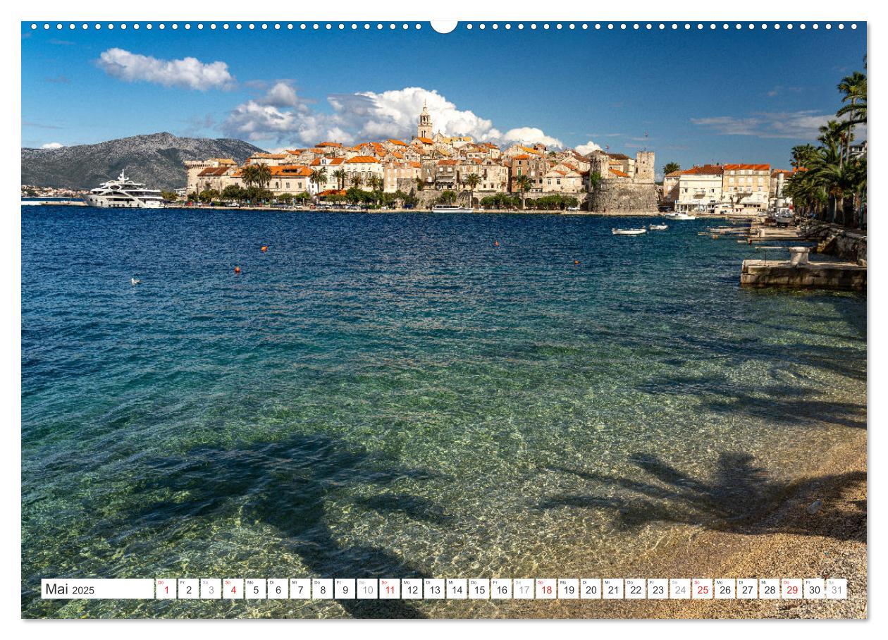 Bild: 9783457148921 | Kroatien - Korcula (hochwertiger Premium Wandkalender 2025 DIN A2...