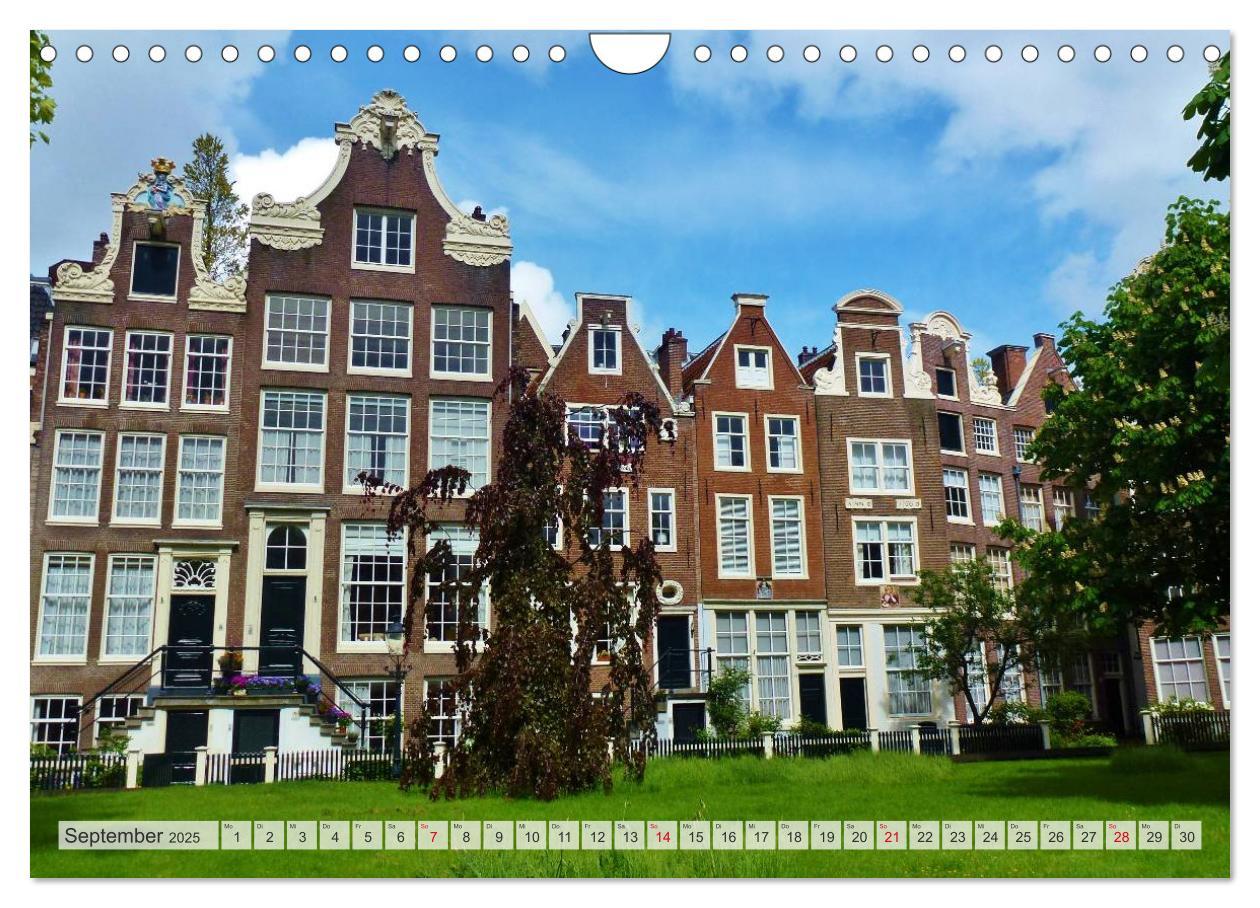 Bild: 9783435806270 | Amsterdam (Wandkalender 2025 DIN A4 quer), CALVENDO Monatskalender