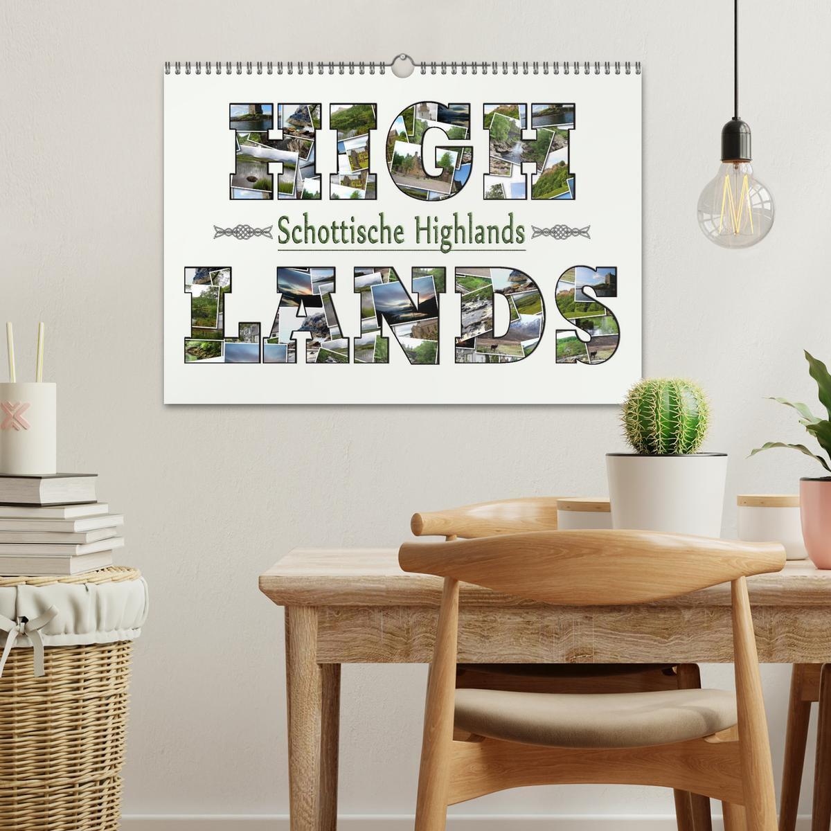 Bild: 9783435728169 | Schottische Highlands (Wandkalender 2025 DIN A3 quer), CALVENDO...