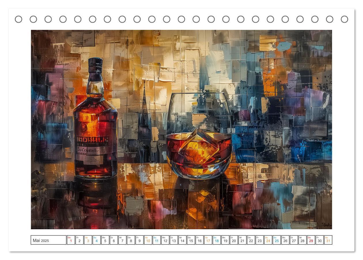 Bild: 9783457135983 | Spirit of Whisky (Tischkalender 2025 DIN A5 quer), CALVENDO...