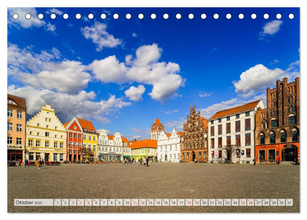 Bild: 9783435240166 | Greifswald Impressionen (Tischkalender 2025 DIN A5 quer), CALVENDO...