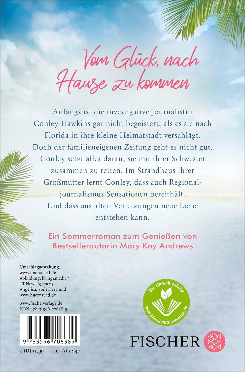 Rückseite: 9783596706389 | Hallo, Sommer | Roman | Mary Kay Andrews | Taschenbuch | 624 S. | 2023