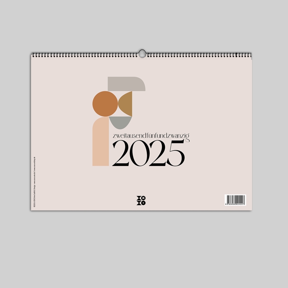 Cover: 9783989424227 | Design Wandkalender 2025 | Anja Garschhammer (u. a.) | Kalender | 2025