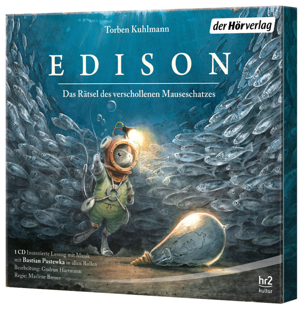 Bild: 9783844529821 | Edison, 1 Audio-CD | Das Rätsel des verschollenen Mauseschatzes | CD