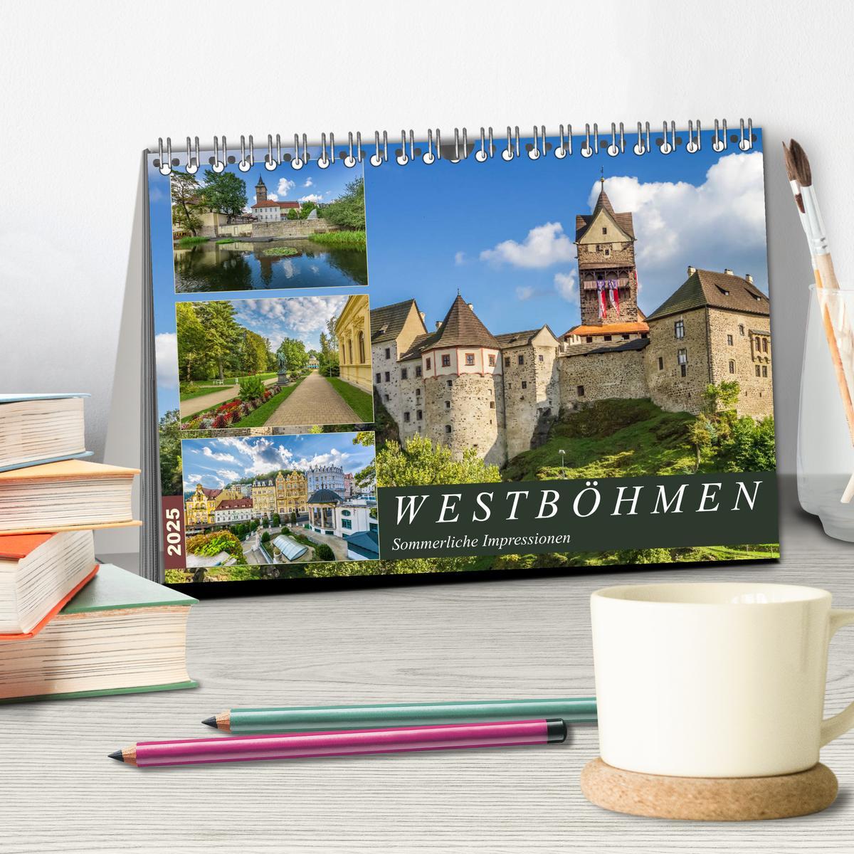 Bild: 9783435347728 | WESTBÖHMEN Sommerliche Impressionen (Tischkalender 2025 DIN A5...