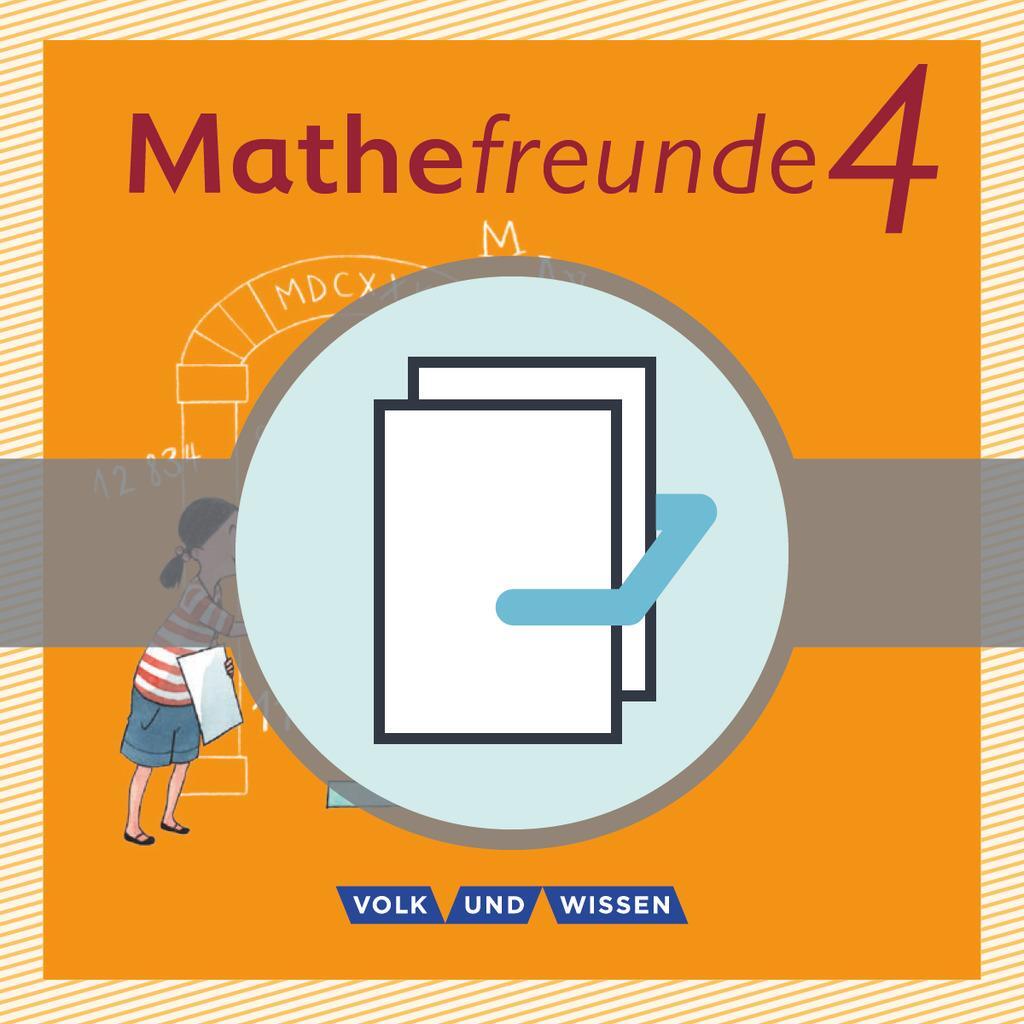 Cover: 9783060812592 | Mathefreunde - Ausgabe Nord/Süd 2015 - 4. Schuljahr. Beilagen im...