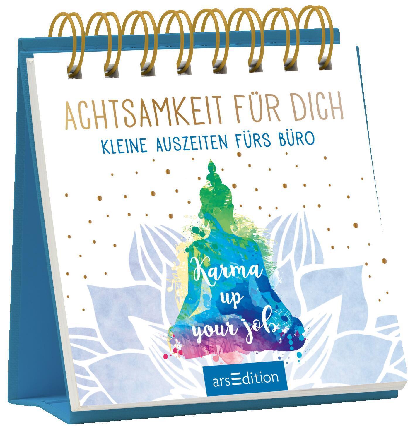 Cover: 9783845833293 | Achtsamkeit für dich. Kleine Auszeiten fürs Büro | Taschenbuch | 2019