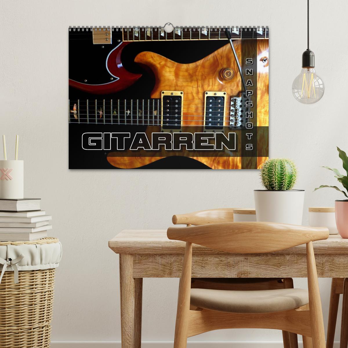 Bild: 9783435732937 | Gitarren Snapshots (Wandkalender 2025 DIN A3 quer), CALVENDO...