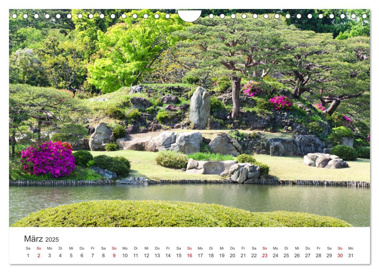 Bild: 9783383968433 | Gärten in Japan (Wandkalender 2025 DIN A4 quer), CALVENDO...