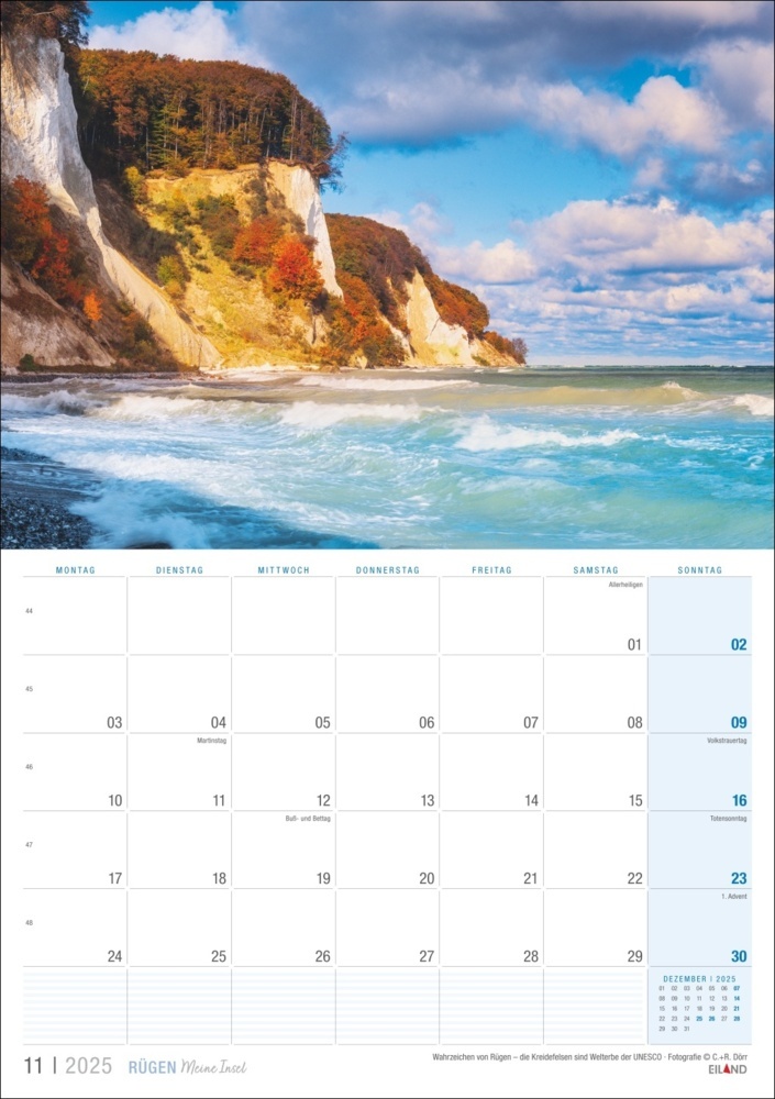 Bild: 9783964023483 | Rügen ...meine Insel Kalender 2025 | Kalender | 13 S. | Deutsch | 2025