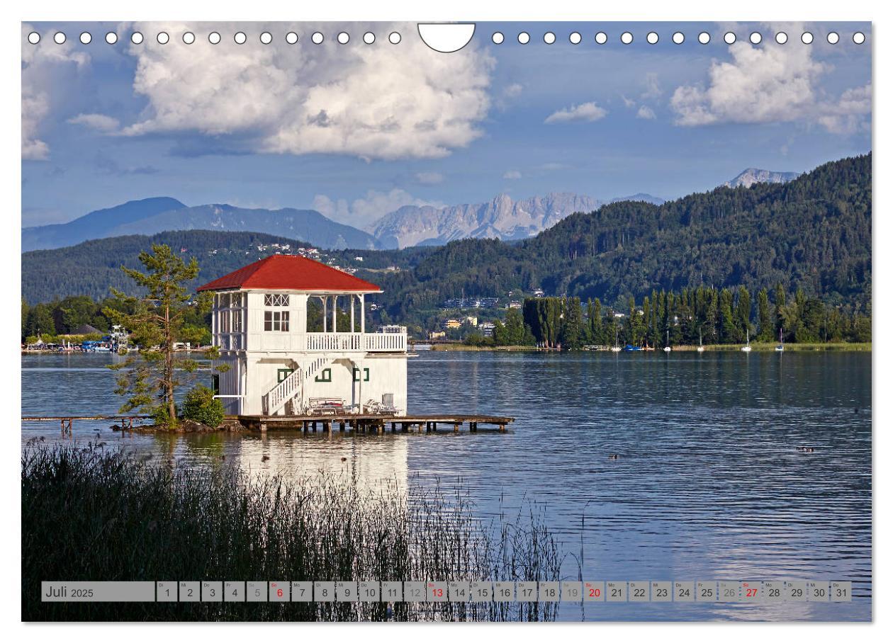 Bild: 9783435443611 | Kärnten (Wandkalender 2025 DIN A4 quer), CALVENDO Monatskalender