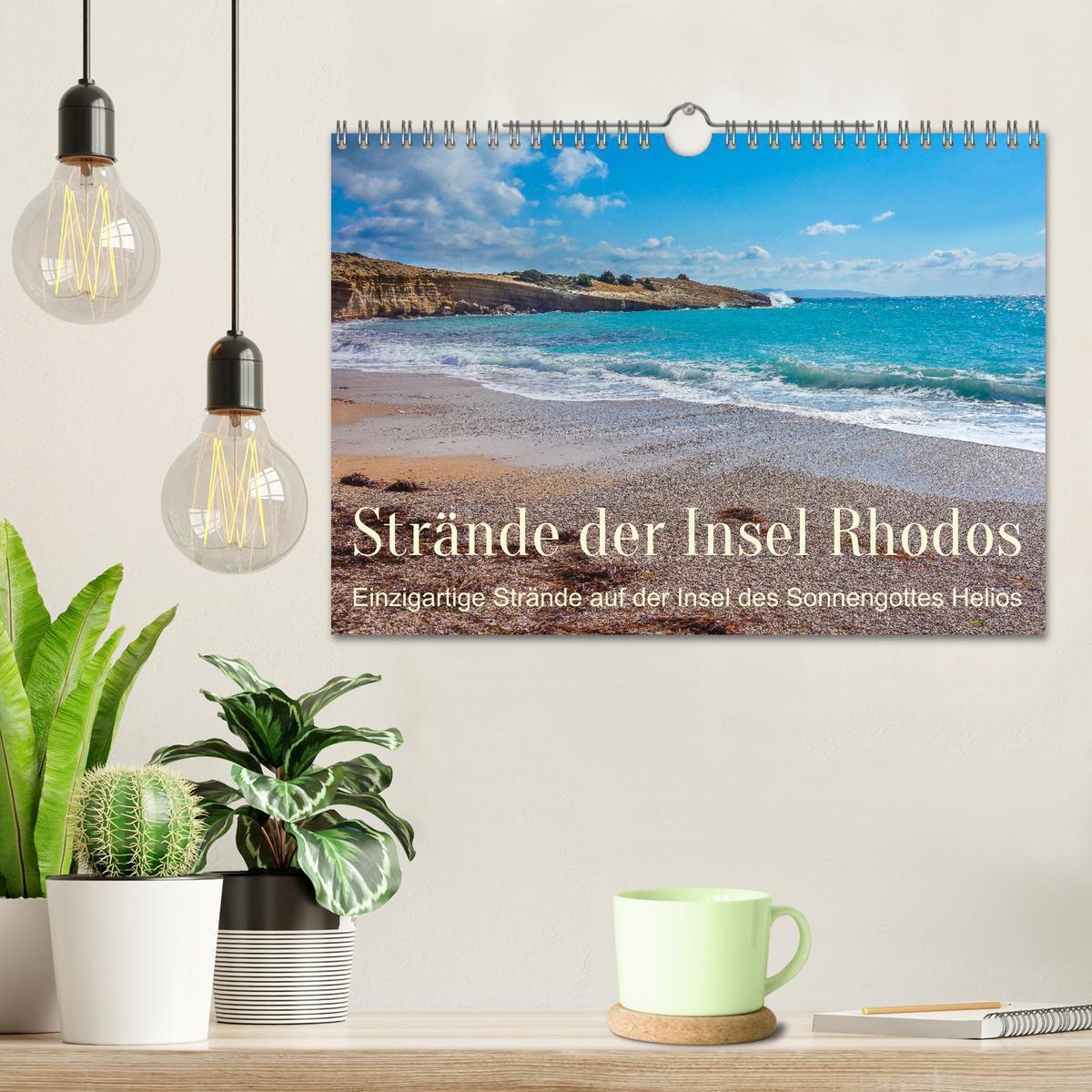 Bild: 9783383998133 | Strände der Insel Rhodos (Wandkalender 2025 DIN A4 quer), CALVENDO...