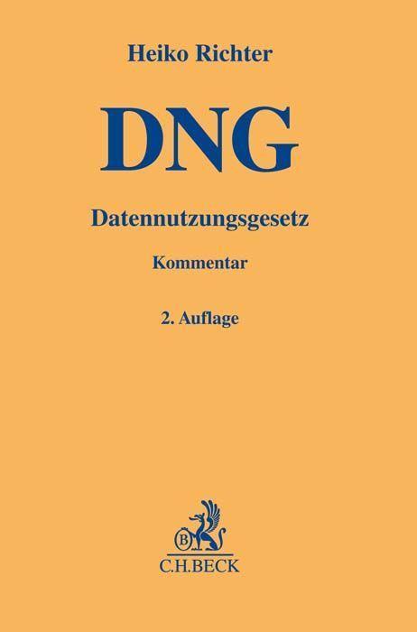 Cover: 9783406780073 | Datennutzungsgesetz | Heiko Richter | Buch | Gelbe Erläuterungsbücher