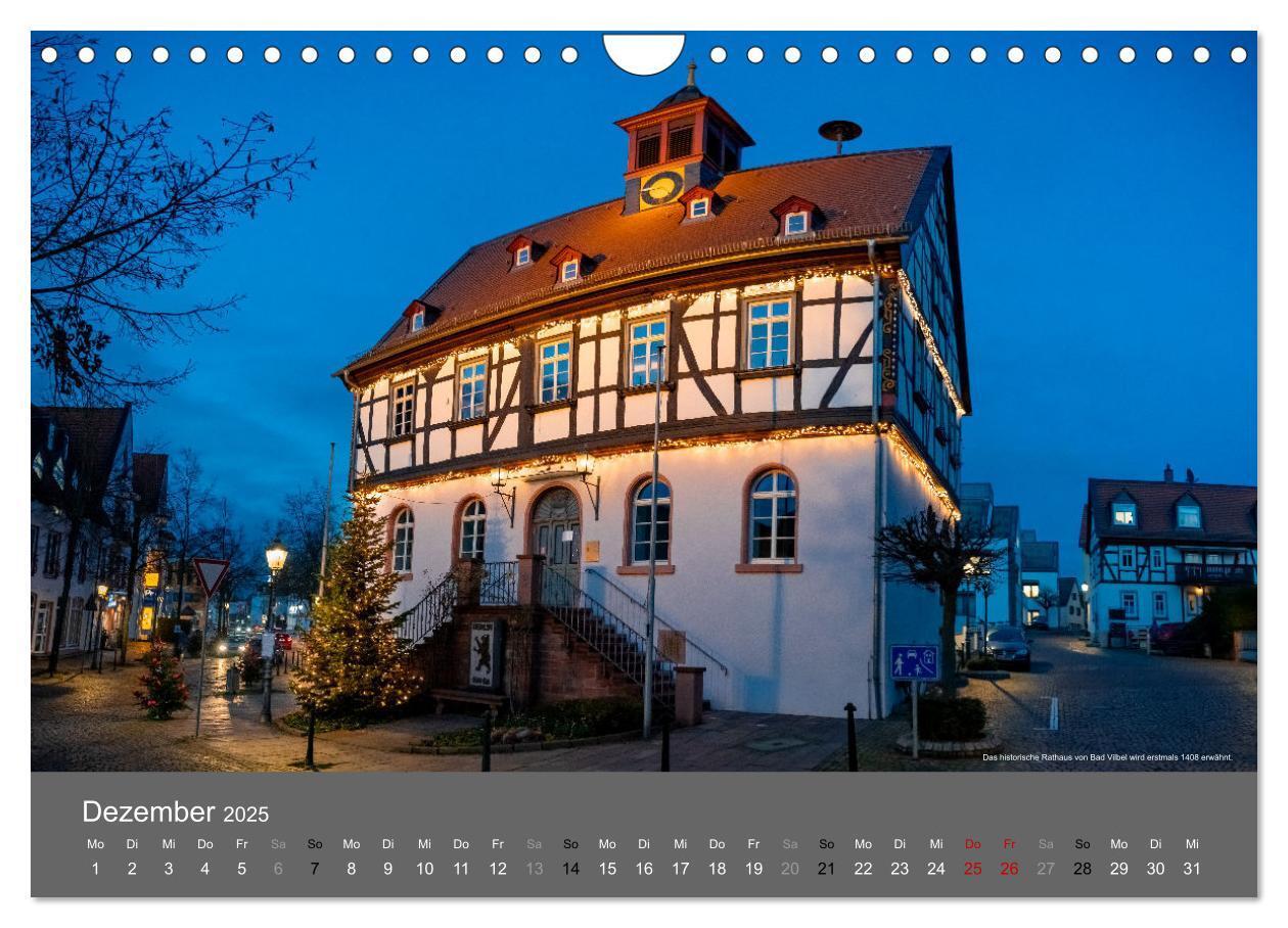 Bild: 9783435044931 | In und um BAD VILBEL (Wandkalender 2025 DIN A4 quer), CALVENDO...