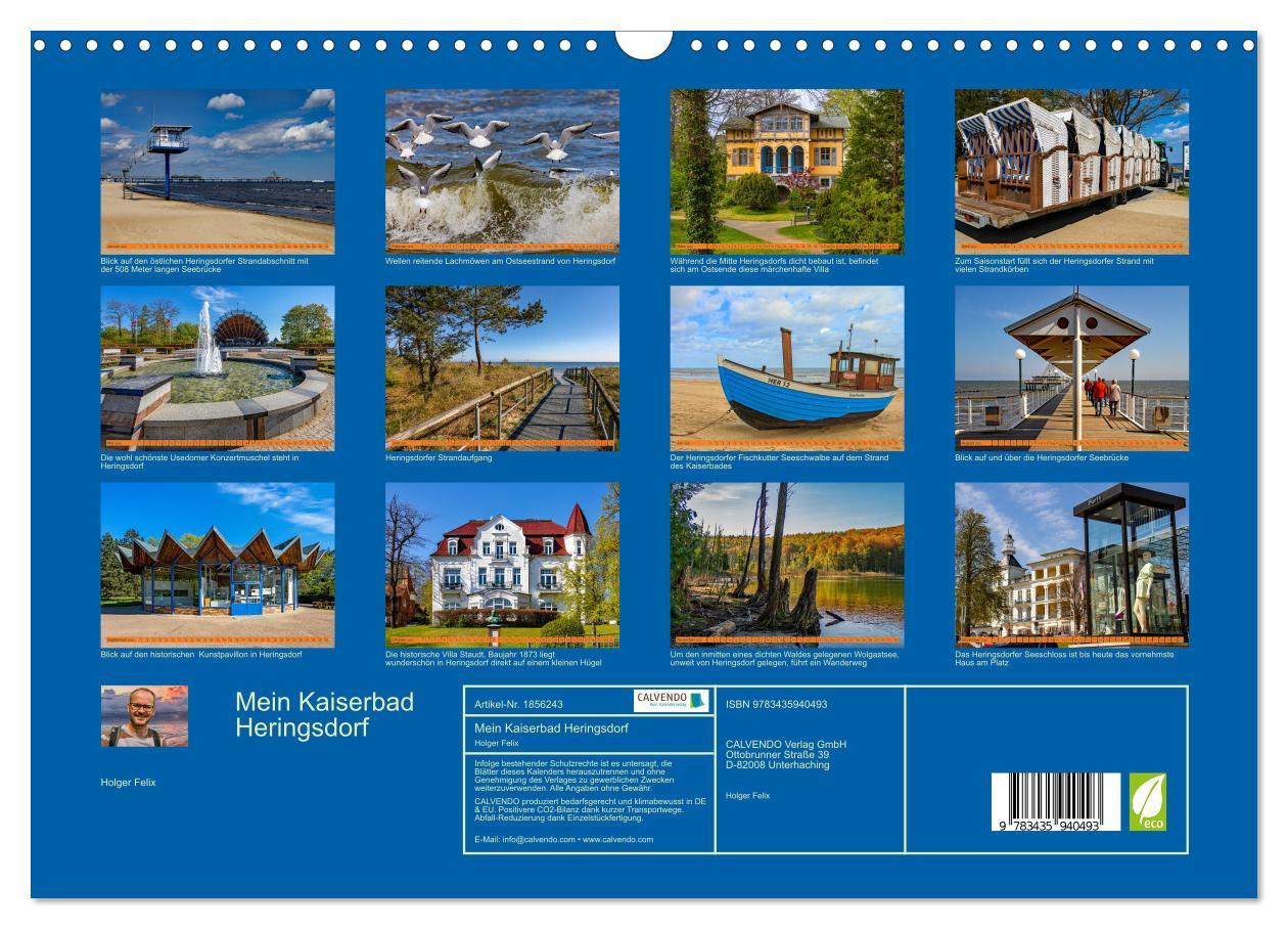 Bild: 9783435940493 | Mein Kaiserbad Heringsdorf (Wandkalender 2025 DIN A3 quer),...