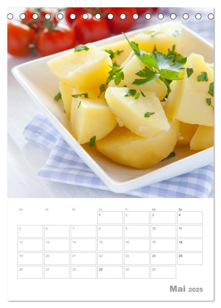 Bild: 9783457069004 | Vegetarisch durch das Jahr / Planer (Tischkalender 2025 DIN A5...