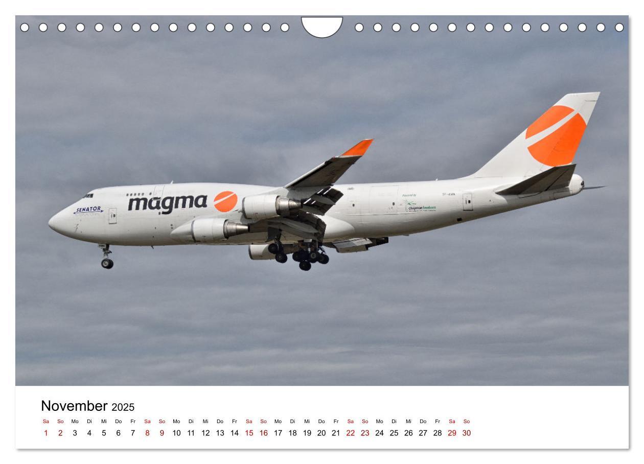 Bild: 9783435018987 | Flugzeuge aller Art (Wandkalender 2025 DIN A4 quer), CALVENDO...