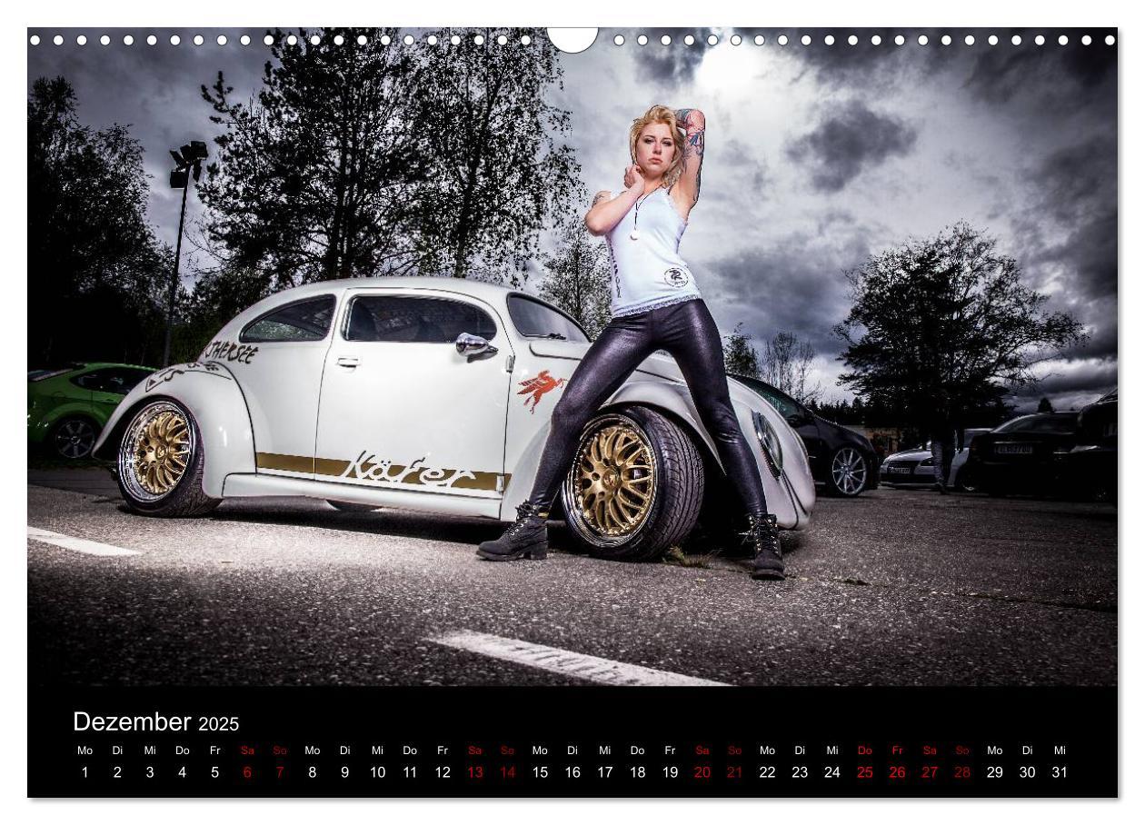 Bild: 9783435396825 | Cars and Girls (Wandkalender 2025 DIN A3 quer), CALVENDO...