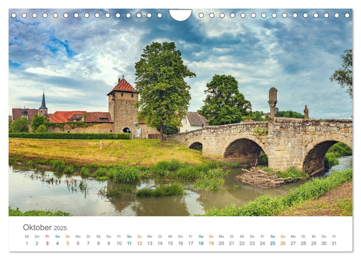 Bild: 9783383961663 | Oberfranken - Bayerns Norden (Wandkalender 2025 DIN A4 quer),...