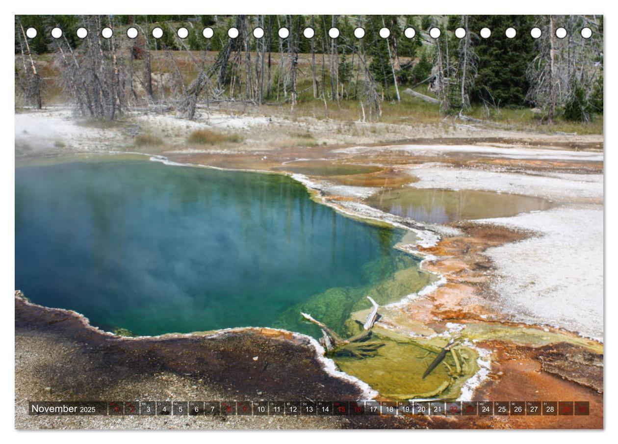 Bild: 9783435385836 | Farben des Yellowstone National Park 2025 (Tischkalender 2025 DIN...