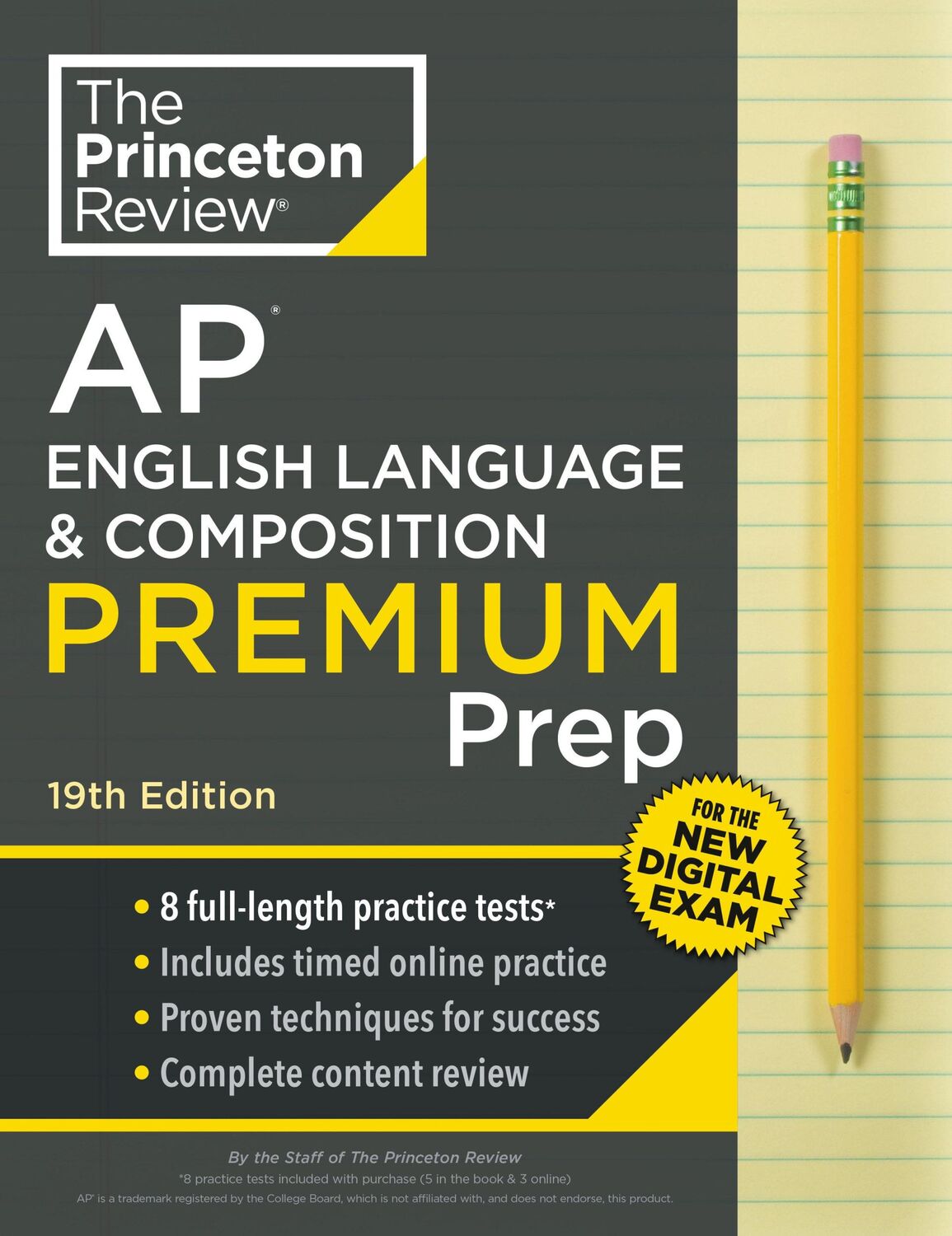 Cover: 9780593517611 | Princeton Review AP English Language &amp; Composition Premium Prep,...