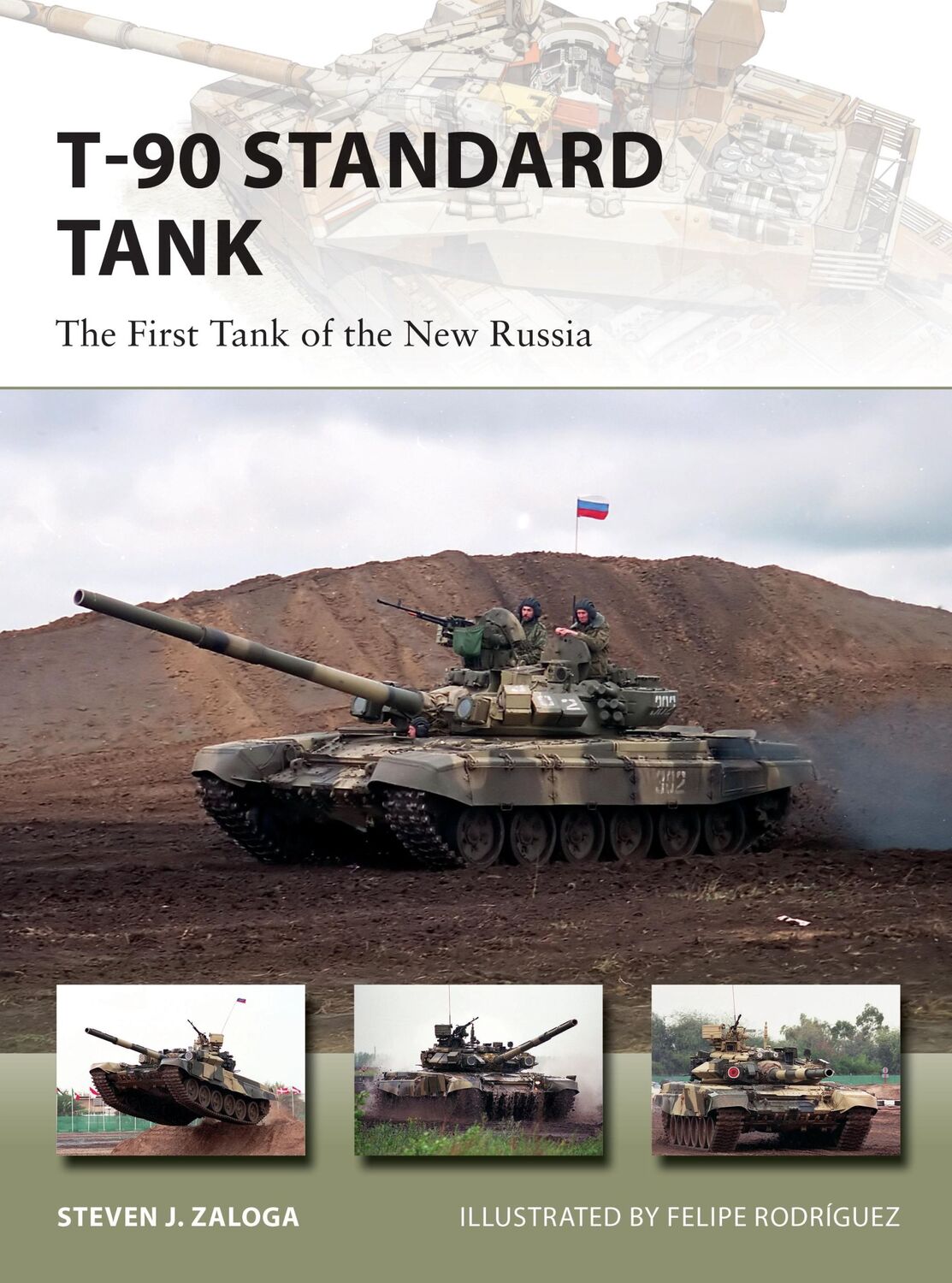 Cover: 9781472818225 | T-90 Standard Tank | The First Tank of the New Russia | Zaloga | Buch