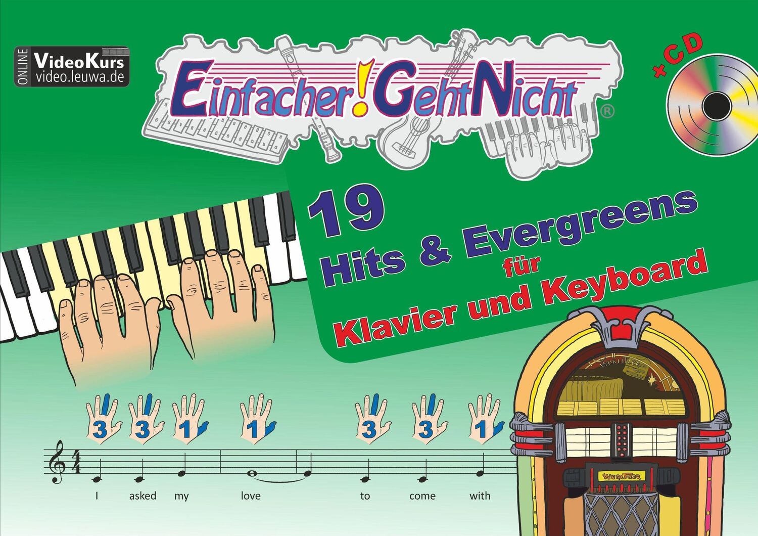 Cover: 9783940533470 | Einfacher!-Geht-Nicht: 19 Hits &amp; Evergreens - für Klavier und...