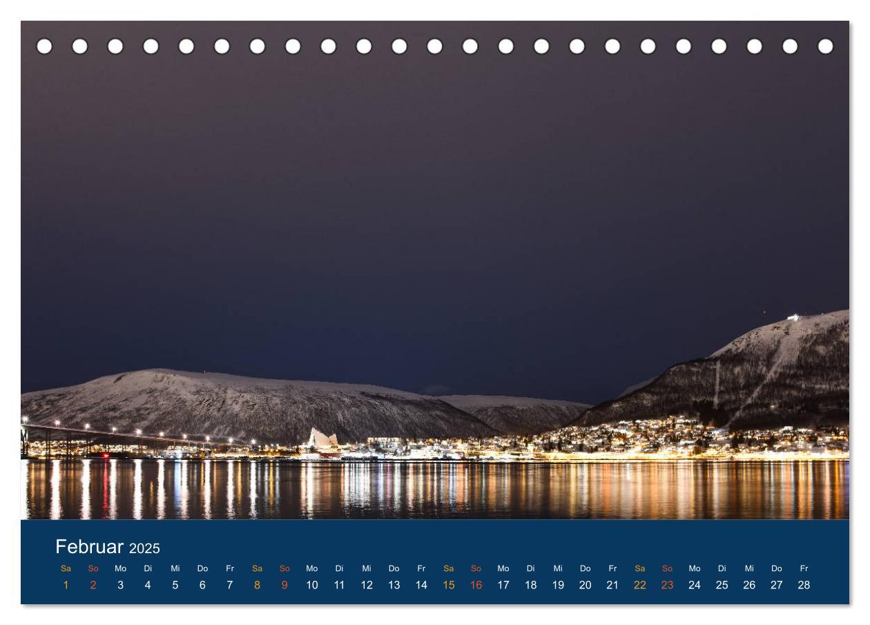 Bild: 9783435203055 | Tromsö, eisiges Nord-Norwegen (Tischkalender 2025 DIN A5 quer),...