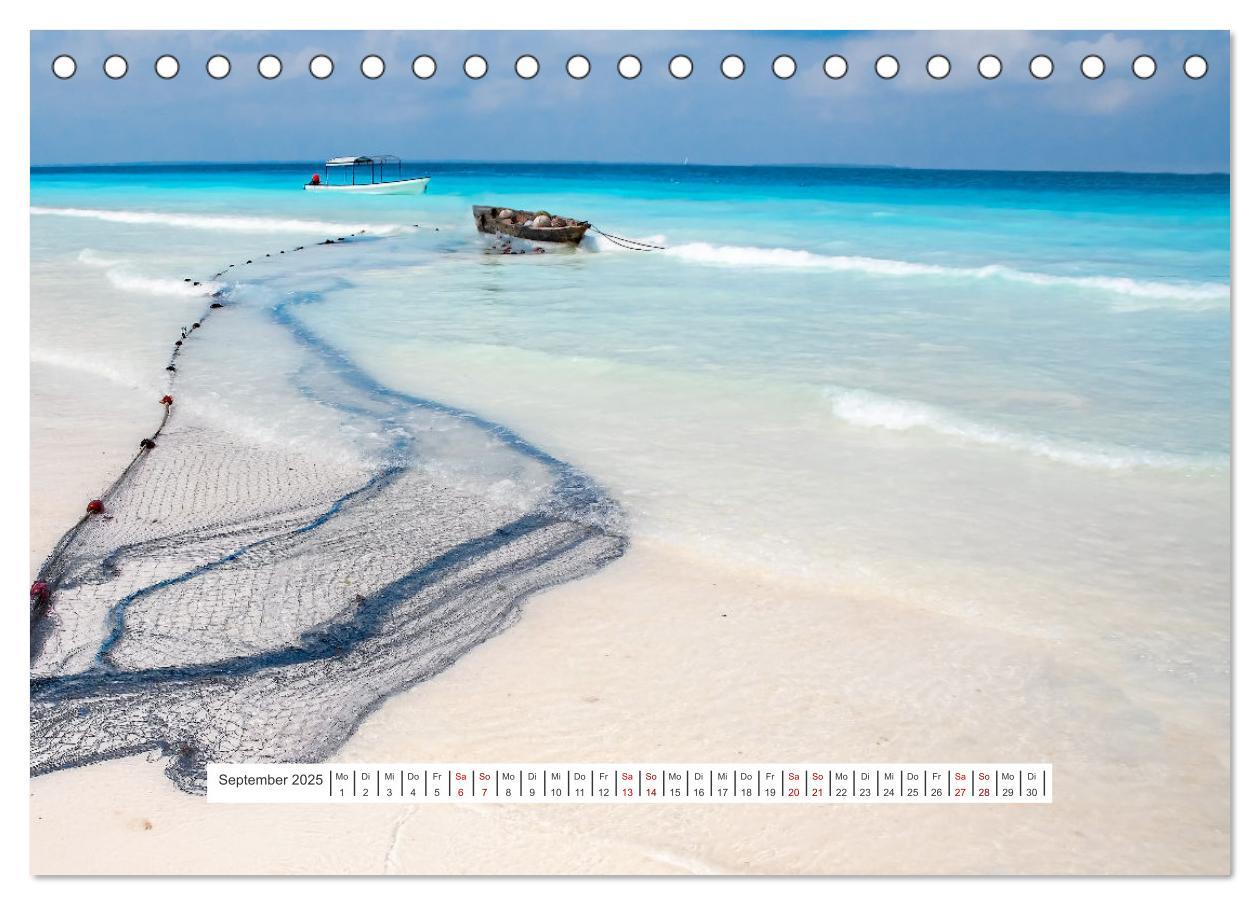 Bild: 9783383907494 | Sansibar - Sonne, Sand, Meer (Tischkalender 2025 DIN A5 quer),...