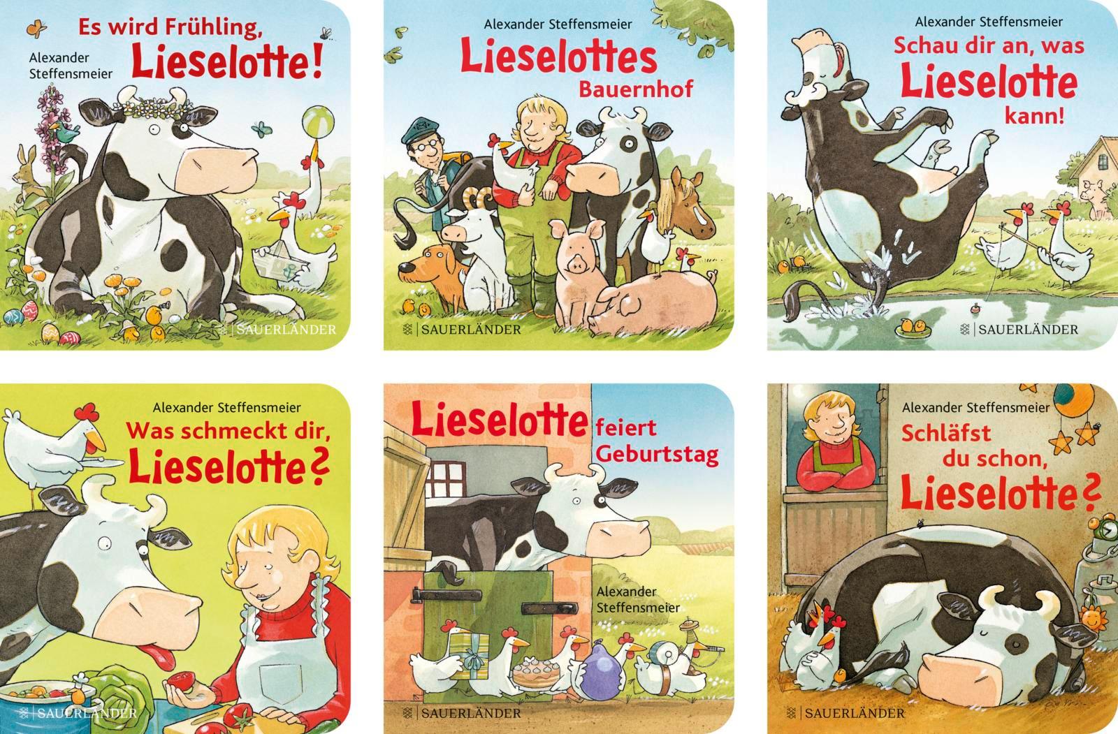 Bild: 9783737356312 | Meine kleine Lieselotte-Welt (Würfel) | 6 Mini-Bücher | Steffensmeier