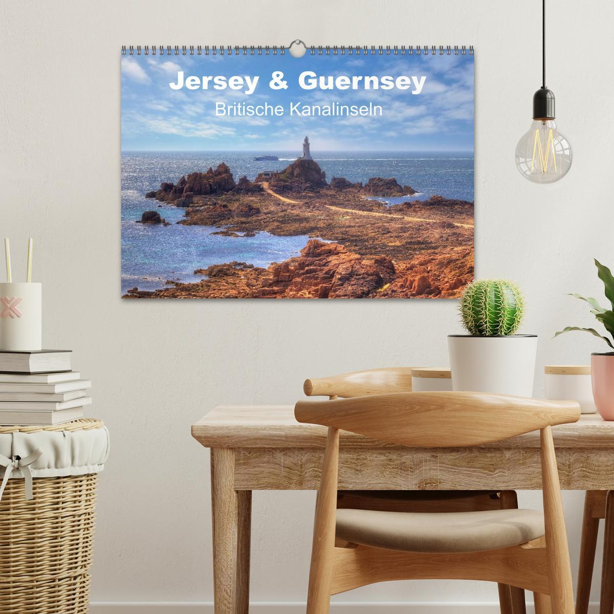 Bild: 9783435805068 | Jersey &amp; Guernsey - britische Kanalinseln (Wandkalender 2025 DIN A3...