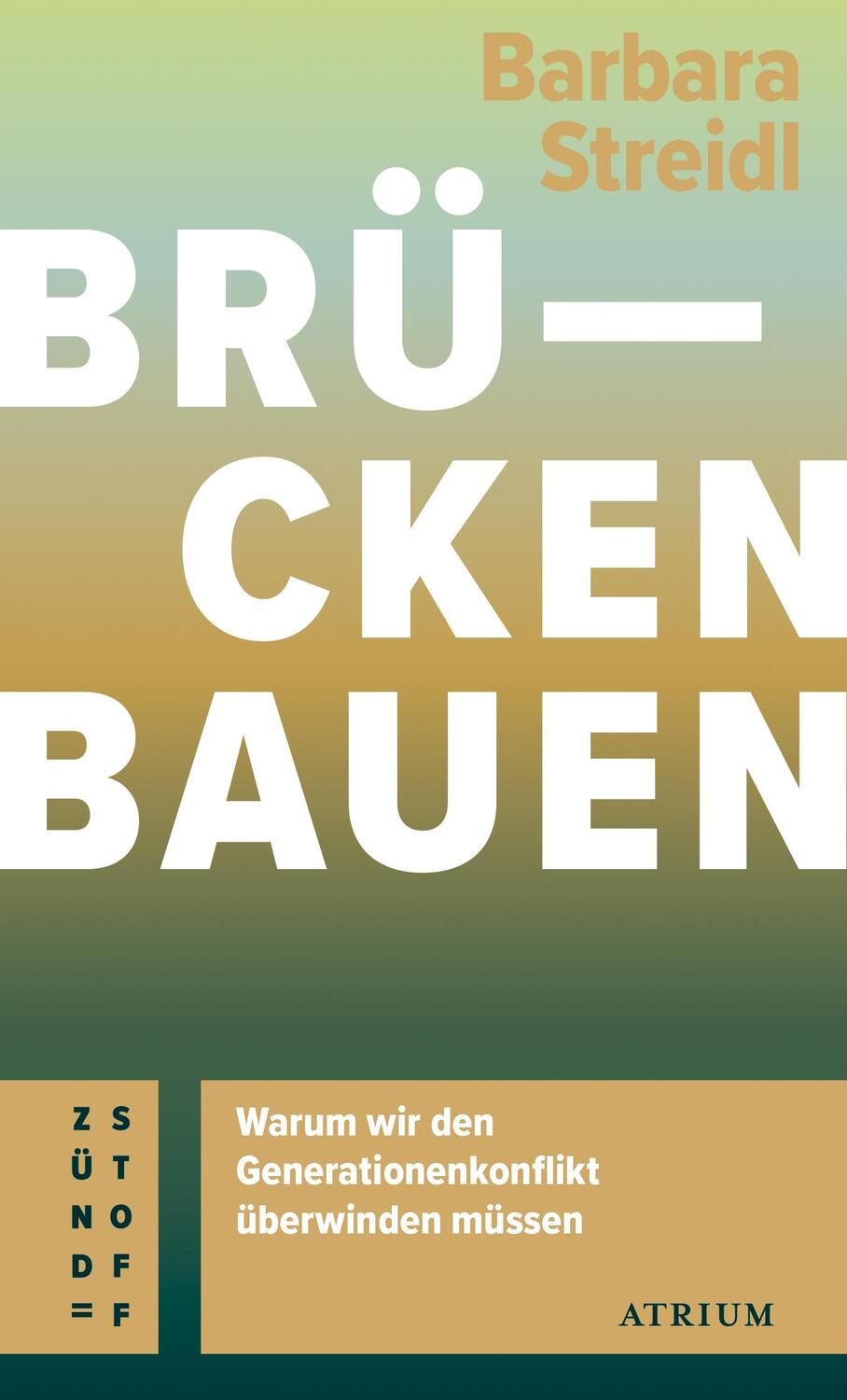 Cover: 9783855351763 | Brücken bauen | Warum wir den Generationenkonflikt überwinden müssen