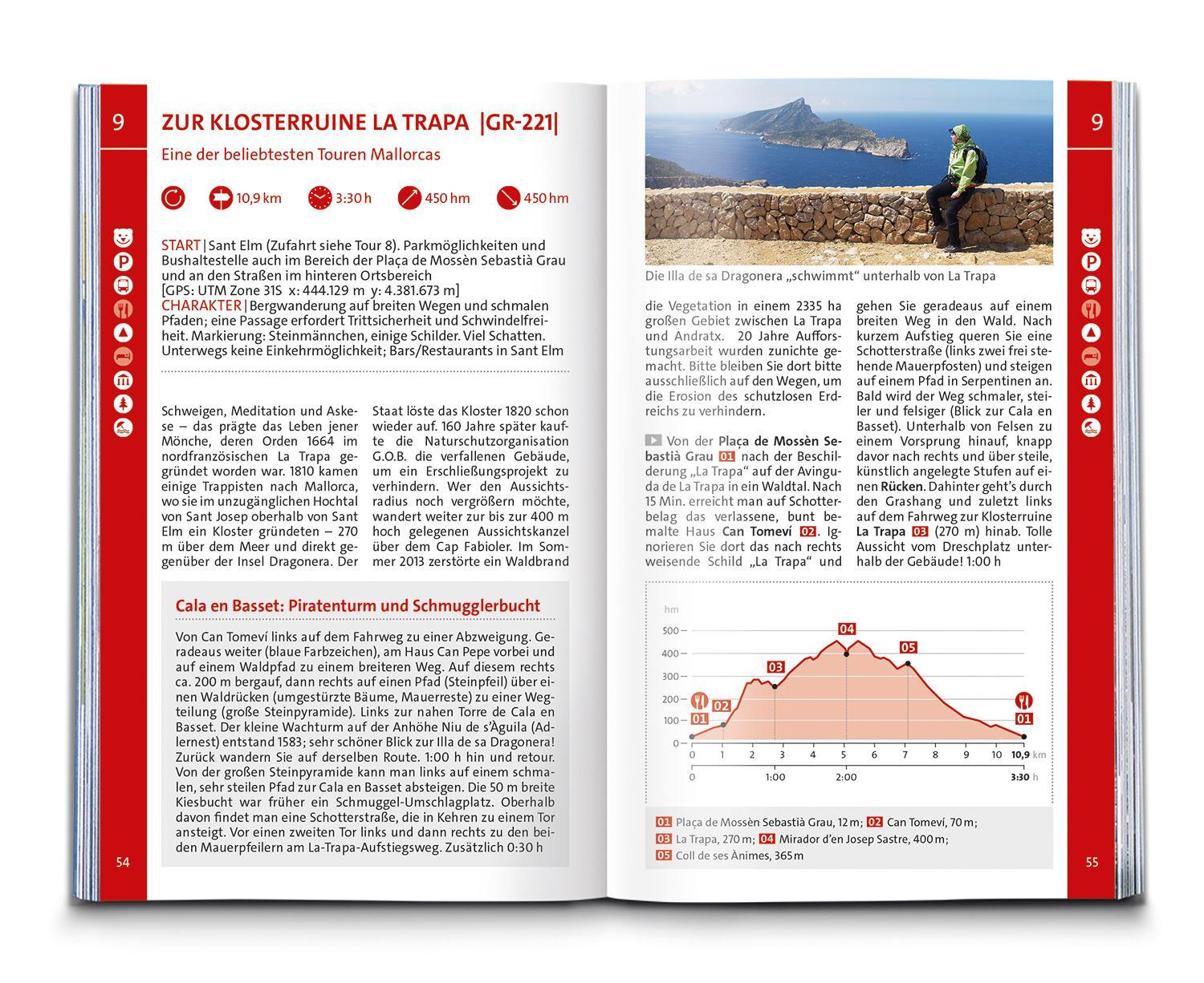 Bild: 9783991540618 | KOMPASS Wanderführer Mallorca, 78 Touren | Wolfgang Heitzmann | Buch