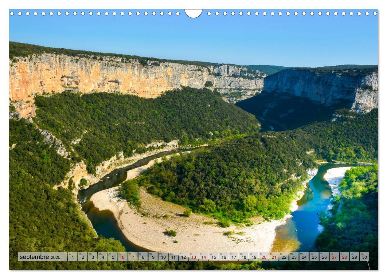 Bild: 9781325949601 | La beauté de l'Ardèche (Calendrier mural 2025 DIN A3 vertical),...