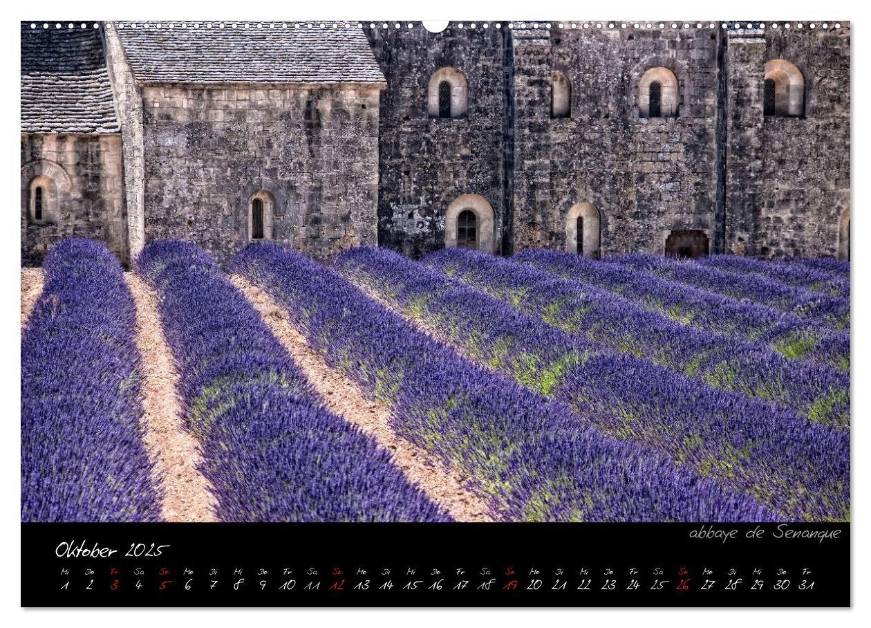 Bild: 9783435755165 | Provence romantique (hochwertiger Premium Wandkalender 2025 DIN A2...