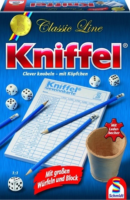 Cover: 4001504492038 | Kniffel. Classic Line | 2 - 8 Spieler | Spiel | Deutsch | 2008